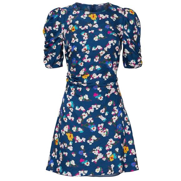 TANYA TAYLOR Liz Floral Silk Jacquard Dress Size 20 (US 14 /16) MSRP $495 - Picture 8 of 16